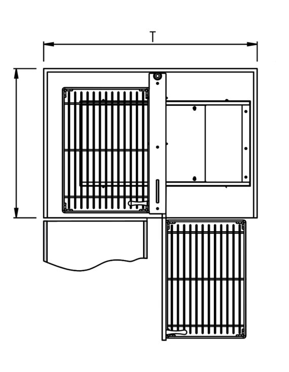 Flat Wire Universal Magic Corner