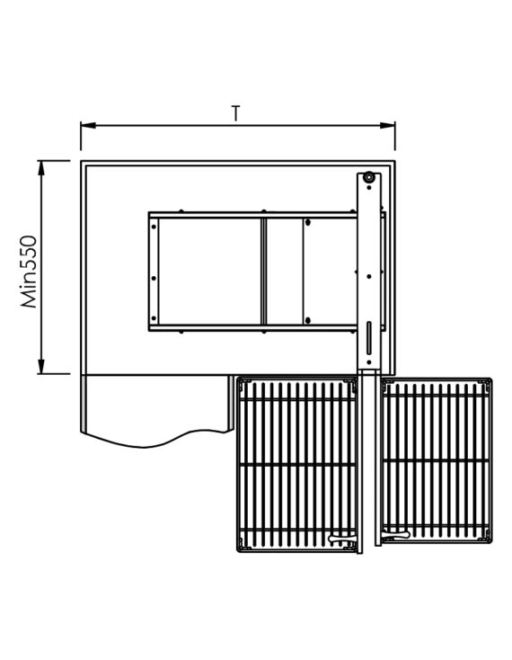 Flat Wire Universal Magic Corner