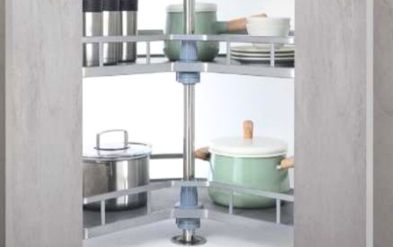 Round Carousel Grey Base