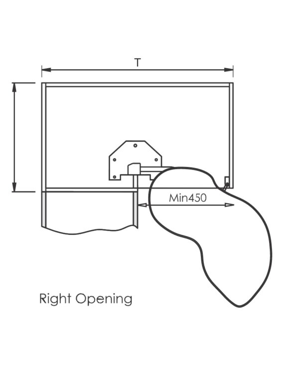 Swing Corner White Base